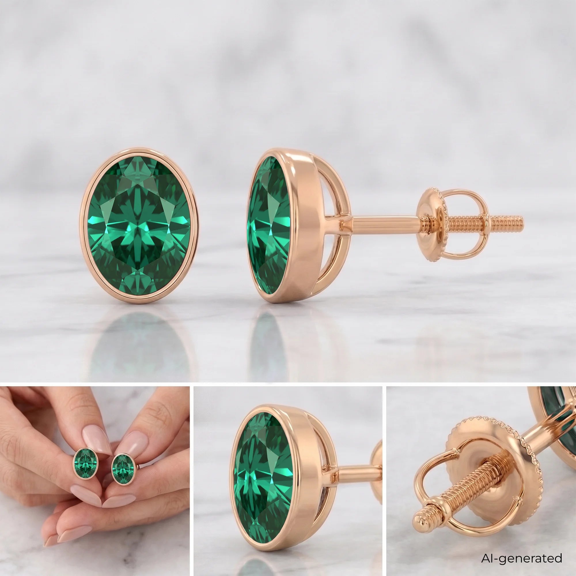 14K Rose Gold