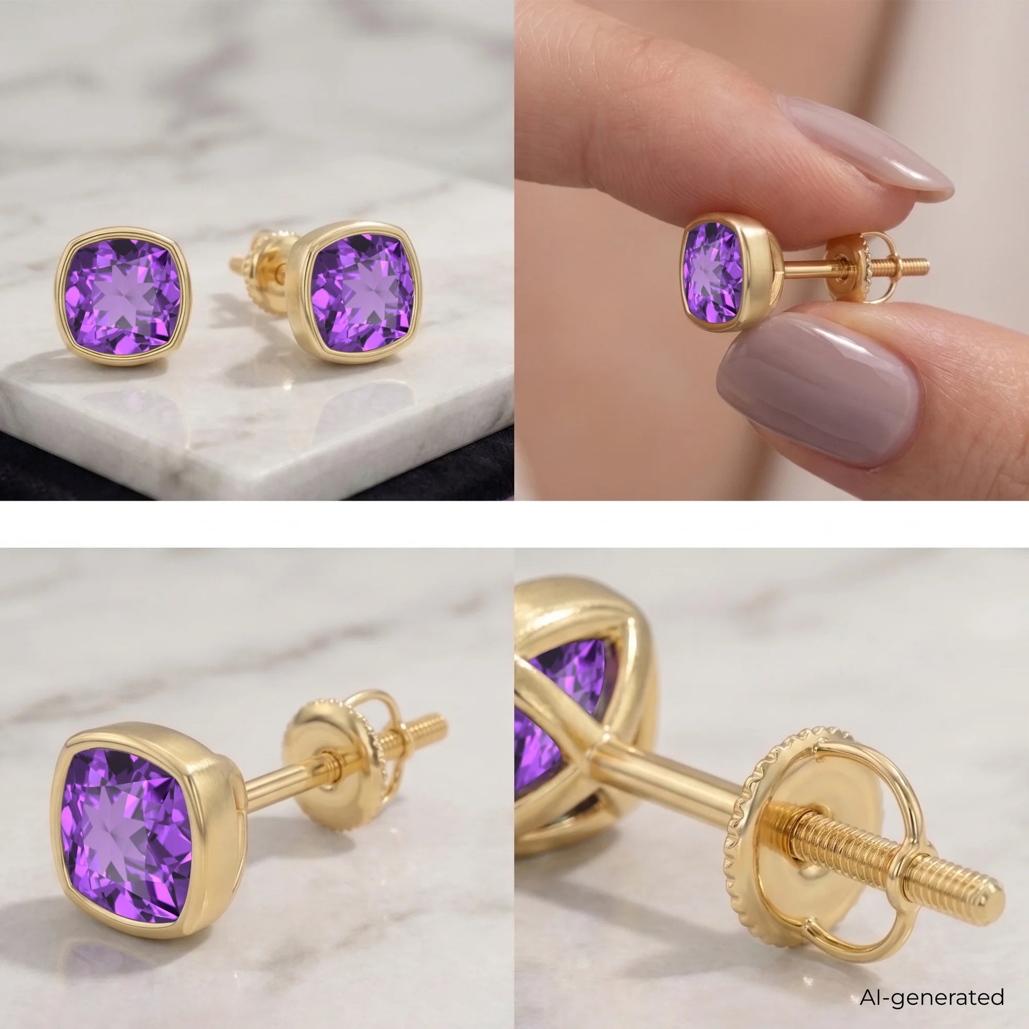 14K Yellow Gold