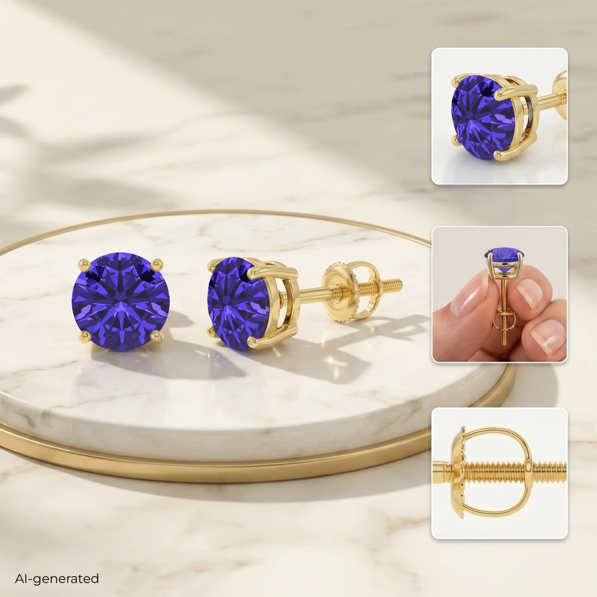 14K Yellow Gold