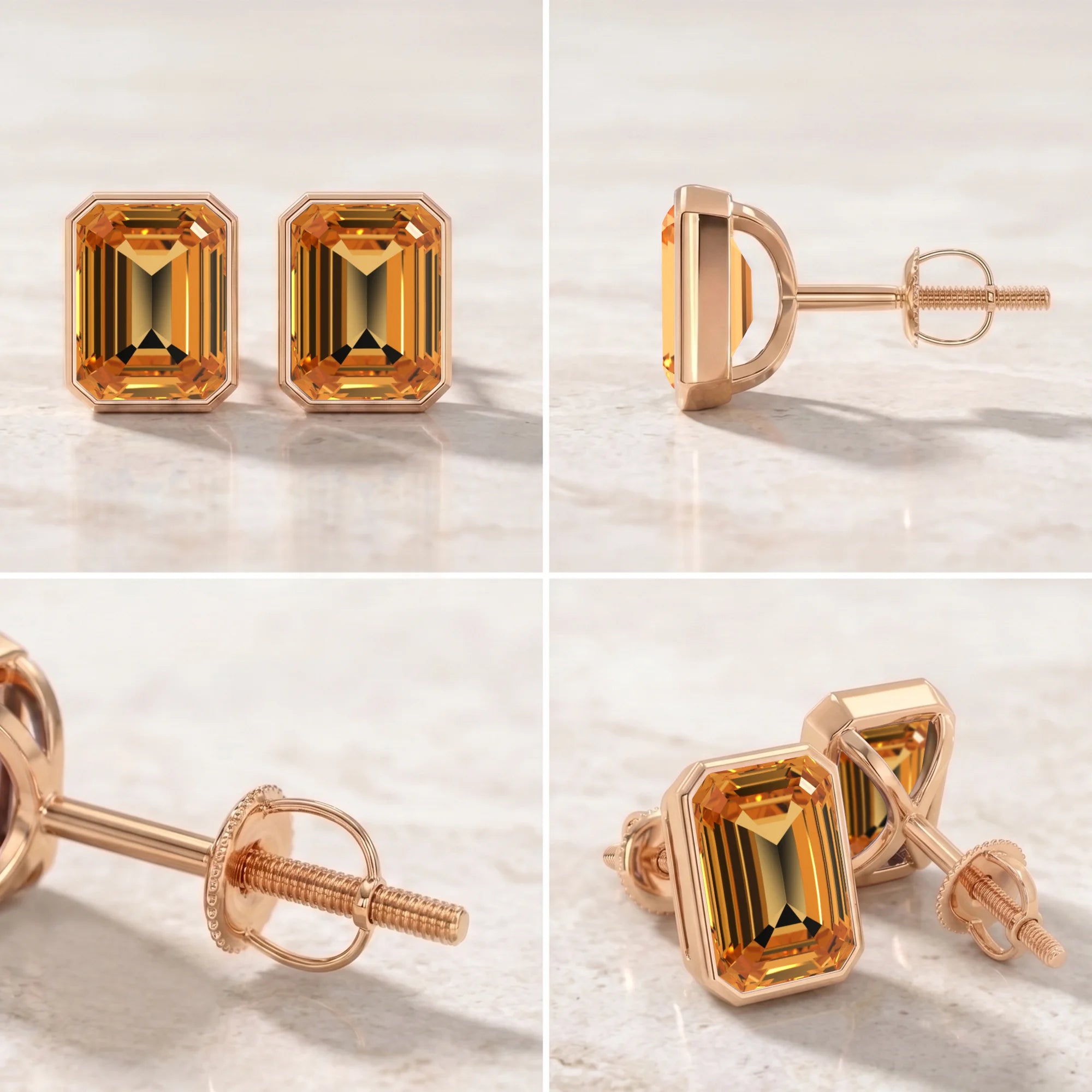 14K Rose Gold