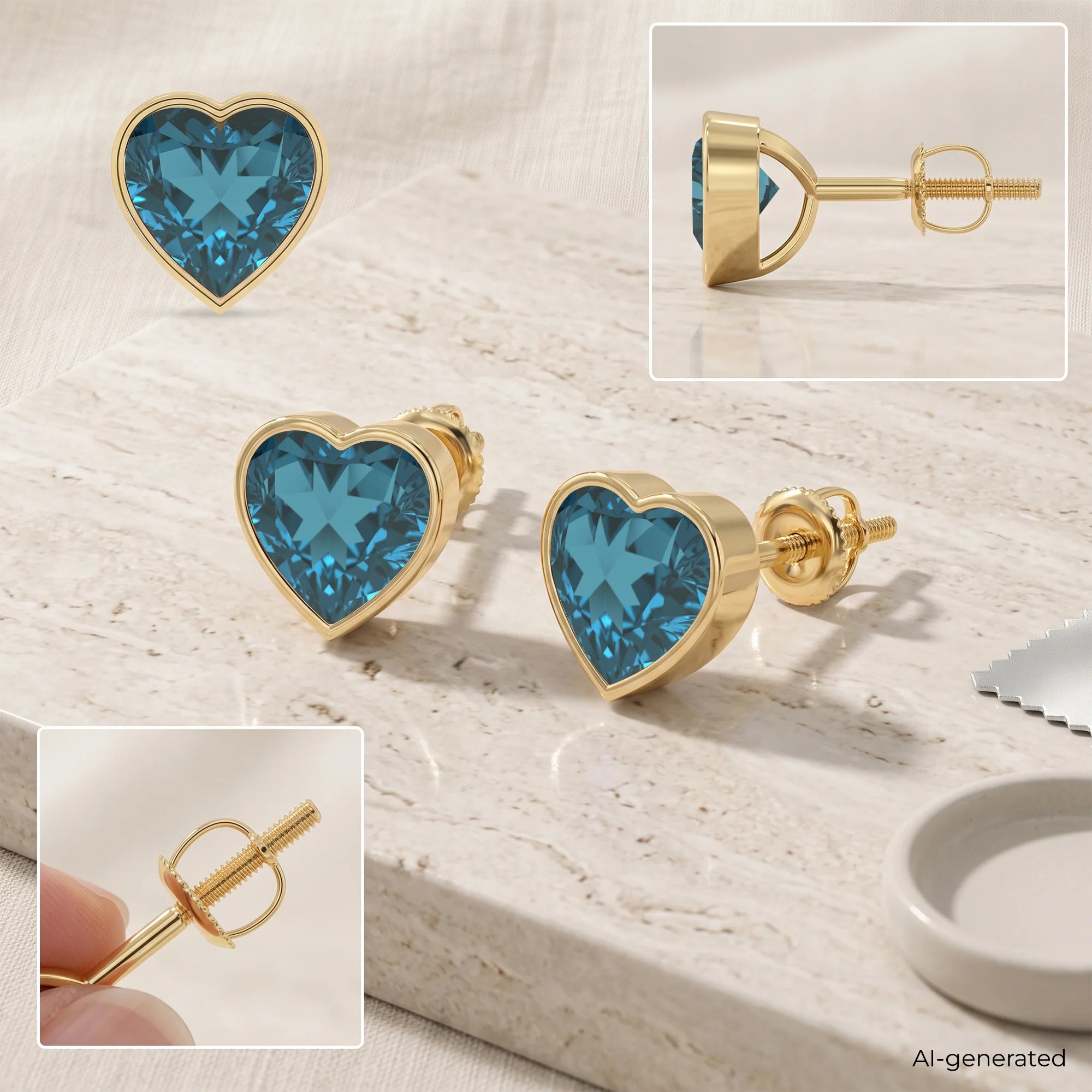 14K Yellow Gold