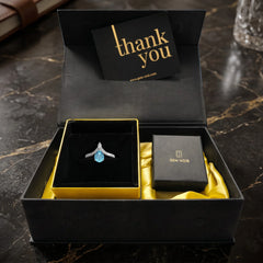 14K White Gold