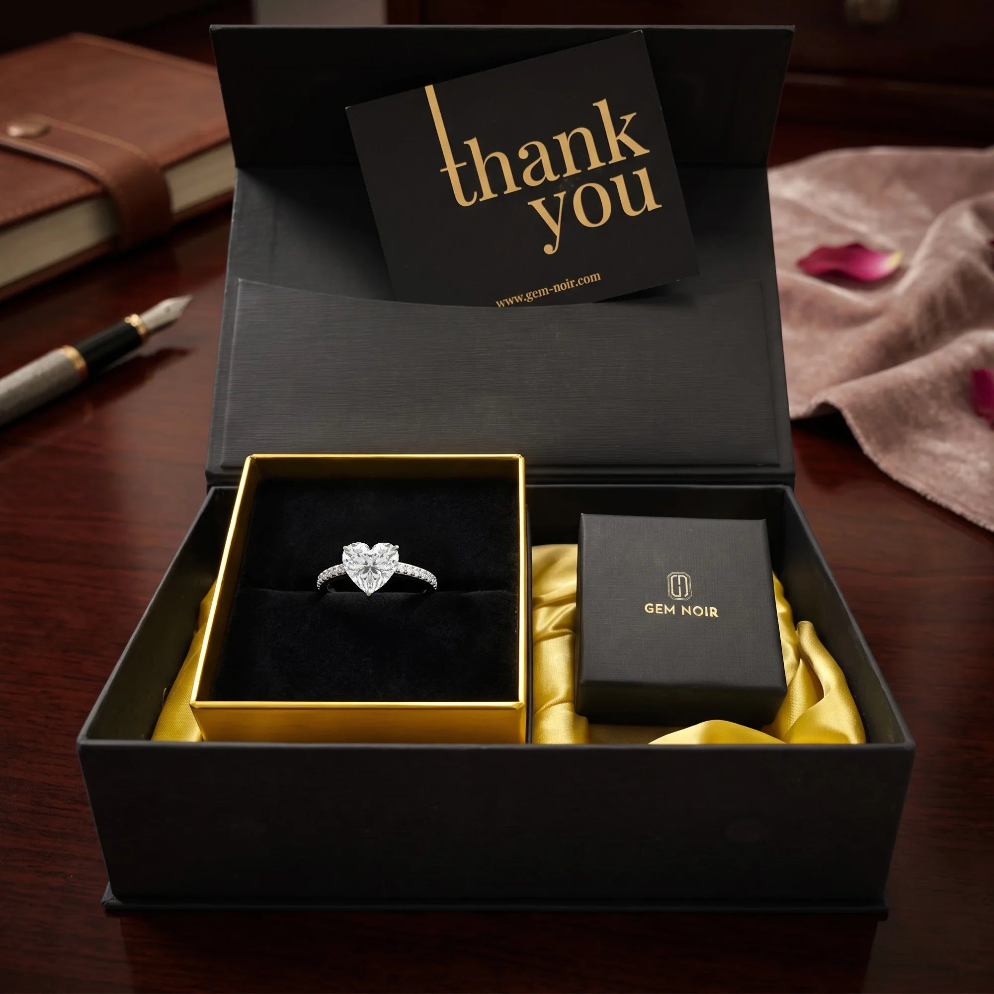 14K White Gold