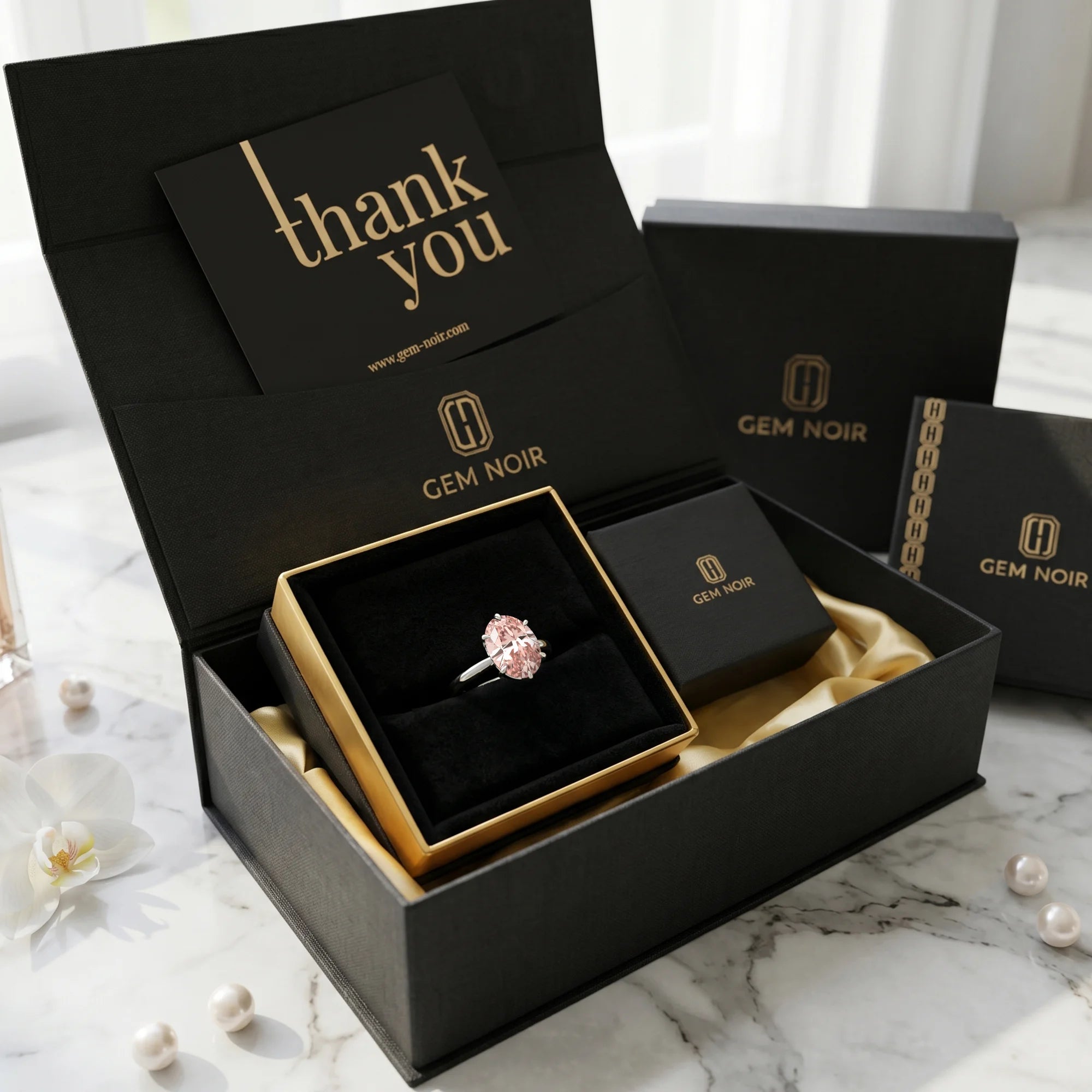 14K White Gold