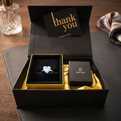 14K White Gold