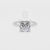 Sterling Silver, 14K White Gold, Platinum 950