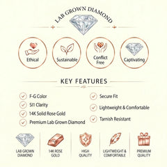 14K Rose Gold