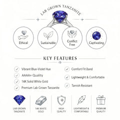 14K White Gold