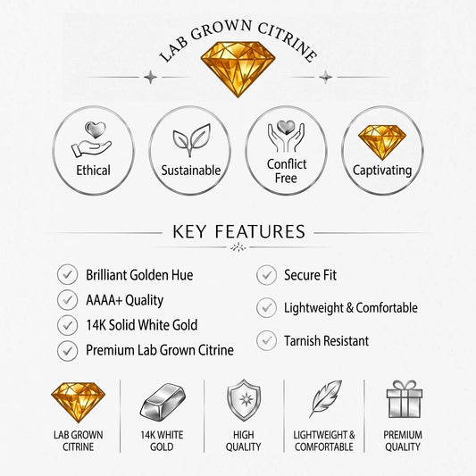 14K White Gold