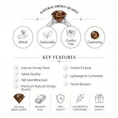 14K White Gold
