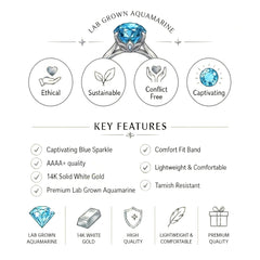 14K White Gold