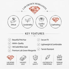 14K White Gold