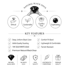 14K White Gold