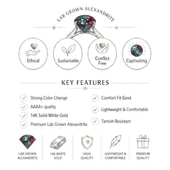 14K White Gold