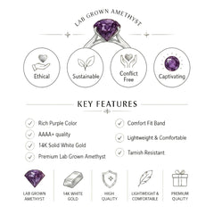 14K White Gold