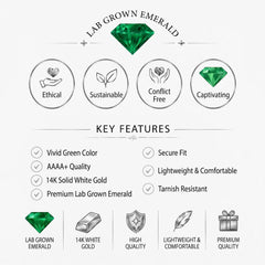 14K White Gold